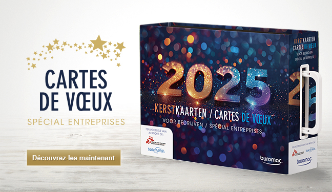 Cartes de vœux entreprises Buromac