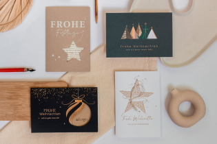 Weihnachtskarten für Unternehmen
