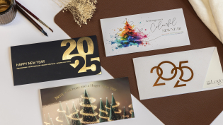 Cartes de vœux entreprises Buromac