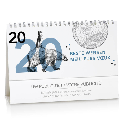 Calendrier de bureau illustré (084.006)