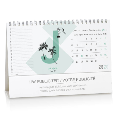 Calendrier de bureau illustré (084.006)