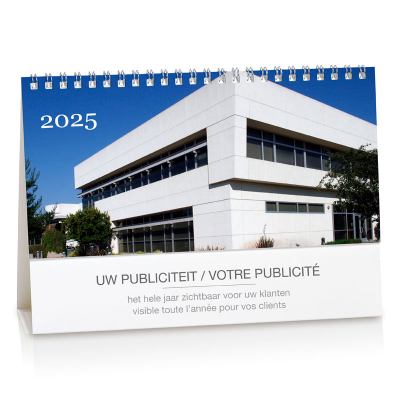 Calendrier de bureau sur mesure avec aperçu de 3 mois (084.202)