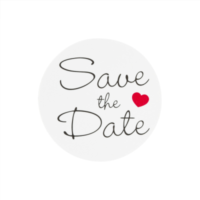 Timbre de scellage Save the date (176.105)