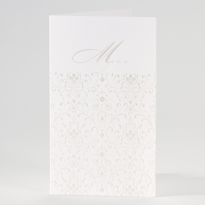 Menu mariage chic et arabesques (206.002)