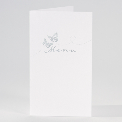 Menu mariage papillons (206.071)