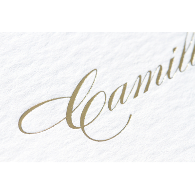 Carte simple 14.8 x 21 cm - BLANC 285g (333.003)