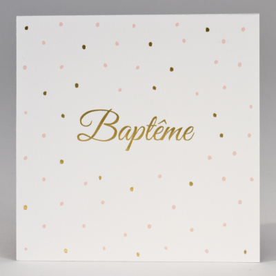 Carte baptême fillette  (577.350)