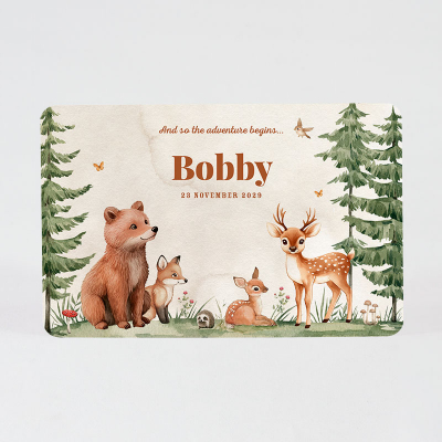 Faire-part naissance animaux de la forêt (585.028)