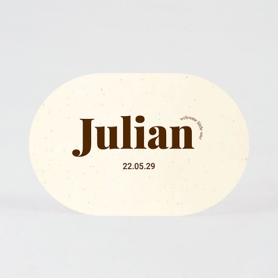 100% Personnalisable - faire-part naissance 11 x 17 cm (585.204)
