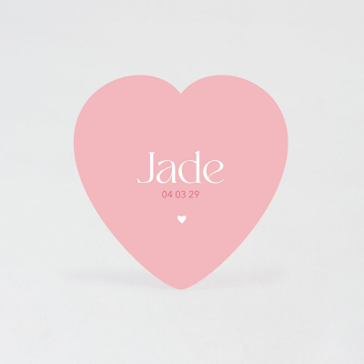 100% Personnalisable - faire-part naissance 12 x 12 cm (585.205)