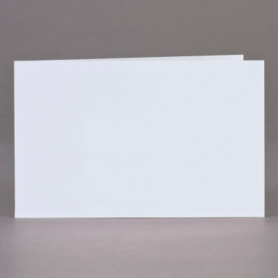 Carte civile double, papier blanc 200g - par 2 (640.562)