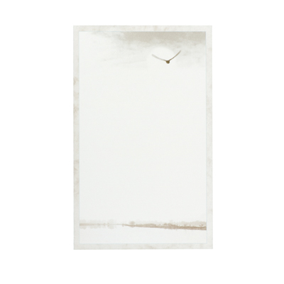 Carte allongée civile oiseau et paysage  (642.059)