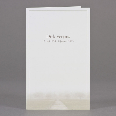 Carte double chemin forestier - par 2 (642.267)