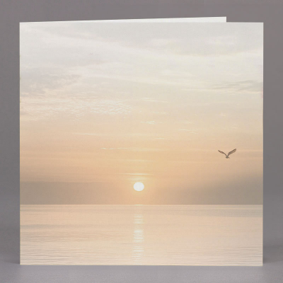 Souvenir mortuaire Coucher de soleil (650.180)