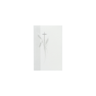 Souvenir mortuaire religieux croix, épis de blé (666.093)