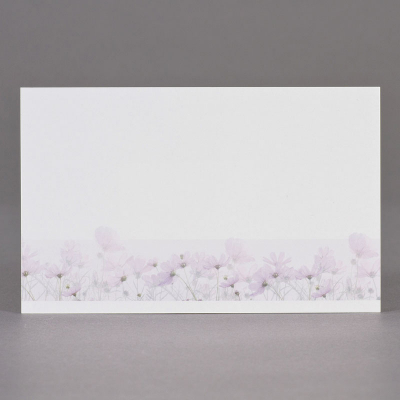 Carte de remerciement fleurs des champs - par 2 (671.164)