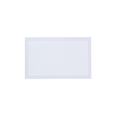 Carte civile blanche avec bandeau gris (678.062)