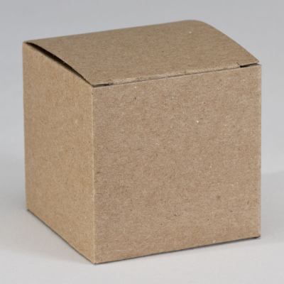 Boîte cube craft foncé (717.037)