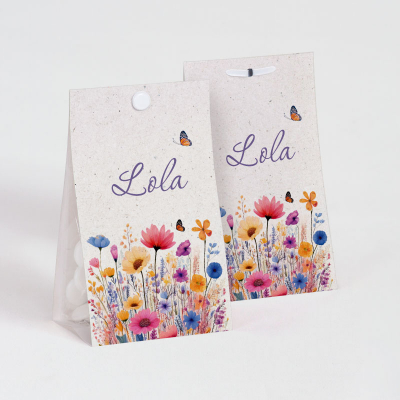 Etui à dragées fleurs sauvages (745.029)