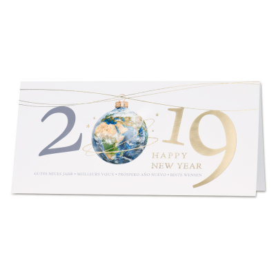 Carte boule de Noël 2019
 (848.002)