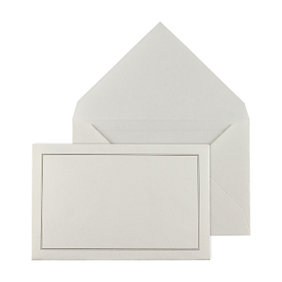 Luxe enveloppe Oud-Hollands met fijn dubbel grijs kader (069.063)