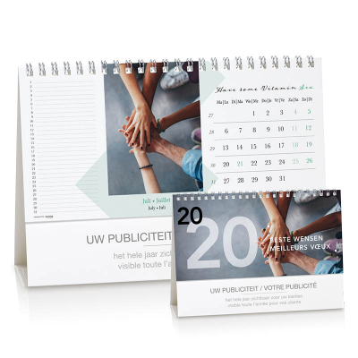 Bureaukalender op maat met huidige maand en memo (084.206)