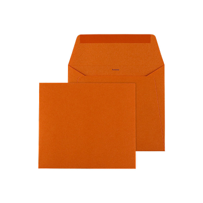 Oranje vierkante envelop (099.006)