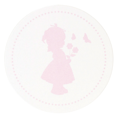 Sluitzegel roze meisje (574.107)