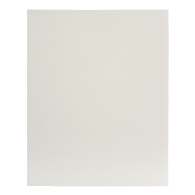 Dubbel plano rouwbrief blanco crème (631.014)