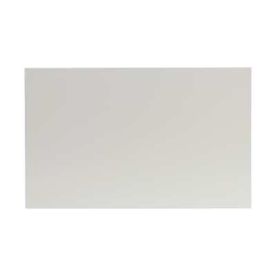 Dubbele rouwkaart blanco crème in coupon van 2 - 200g (640.006)