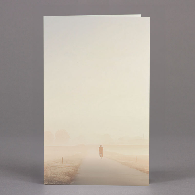 Dubbele rouwkaart de fietser - per 1 (642.182)