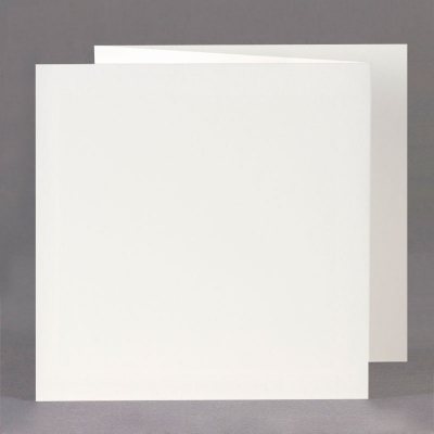 Drieluik blanco rouwkaartje op crème papier per 1 - 250g (650.050)