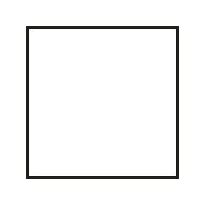 Vierkant rouwprentje met zwart (650.901) | Buromac