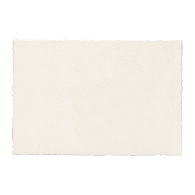 Cremefarbiges Einladungskärtchen aus Büttenpapier (303.051)