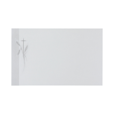 Einzelkarte mit Kreuz und Kornähre (641.093)