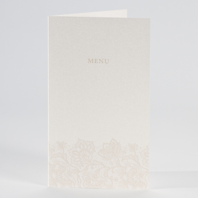 Menu mariage dentelles (206.115)