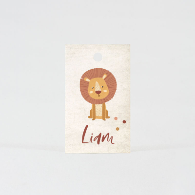 Etiquette petit lion adorable (535.019)