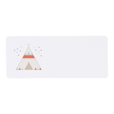 Etiquette adresse tipi indien (577.201)