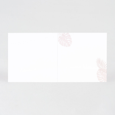 Faire-part naissance exotique motif lama (581.088)