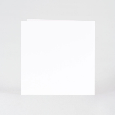 Faire-part naissance blanc motif lama (581.189)