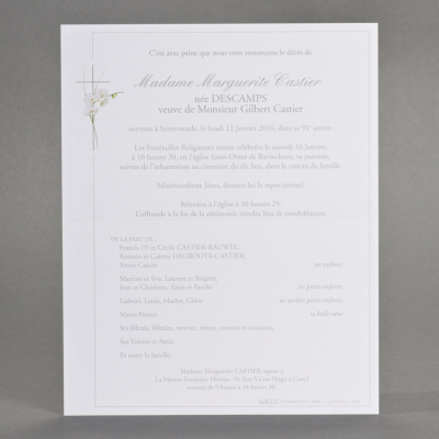 Billet Orchidée  (620.137)