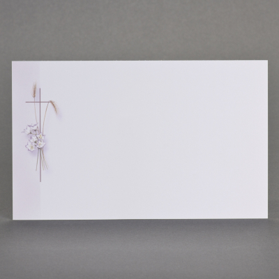 Carte religieuse 2 épis de blé, 6 fleurs
 (641.010)