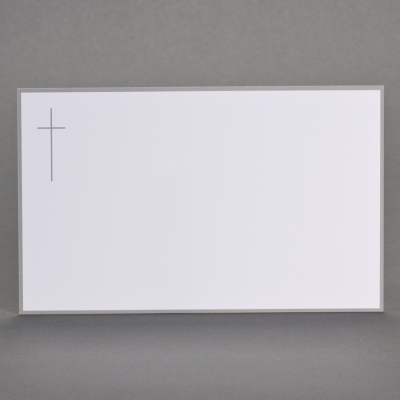 Carte religieuse bord gris foncé
 (641.018)