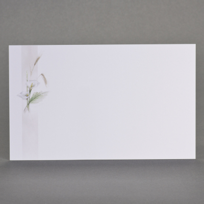 Carte civile épis de blé et 2 arums
 (641.083)