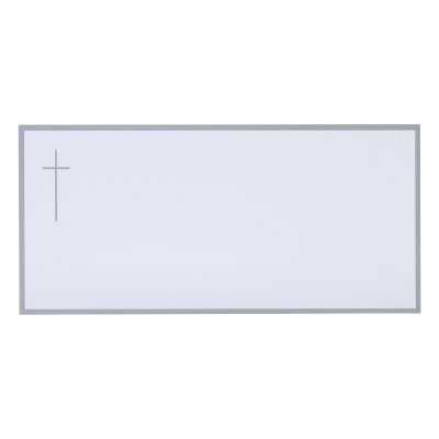 Carte religieuse bord gris foncé
 (643.018)
