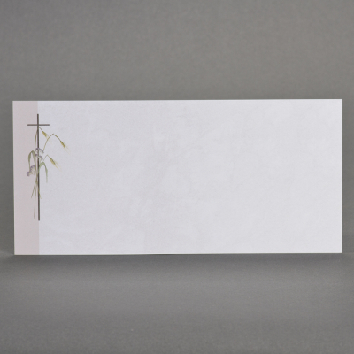 Carte religieuse 3 épis de blé et fleurs
 (644.002)
