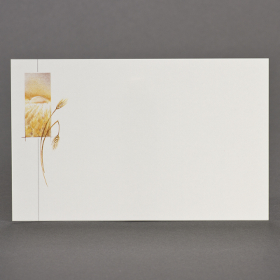 Carte civile crème coucher de soleil 
 (670.064)