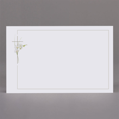 Carte religieuse orchidée (670.137)