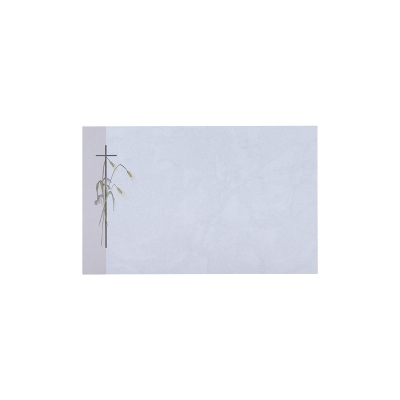 Carte religieuse 3 épis de blé et fleurs
 (671.002)