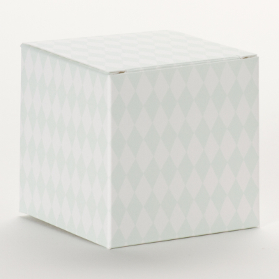 Joli cube vichy menthe (715.066)